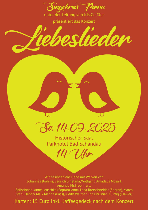 Liebeslieder - Singkreis Pirna 