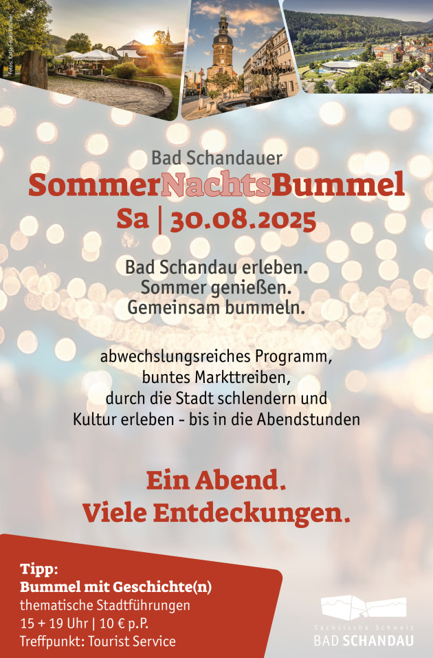 Bad Schandauer SommerNachtsBummel 2025