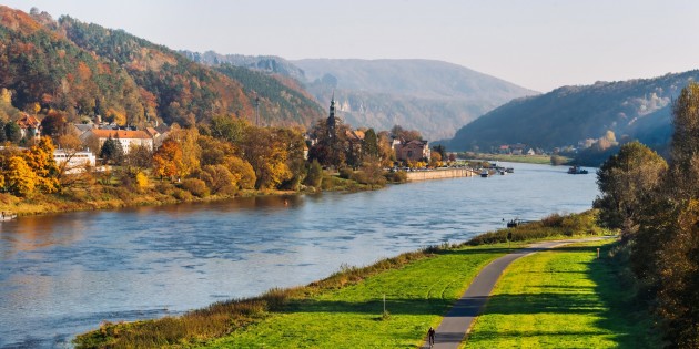 Herbststimmung in Bad Schandau