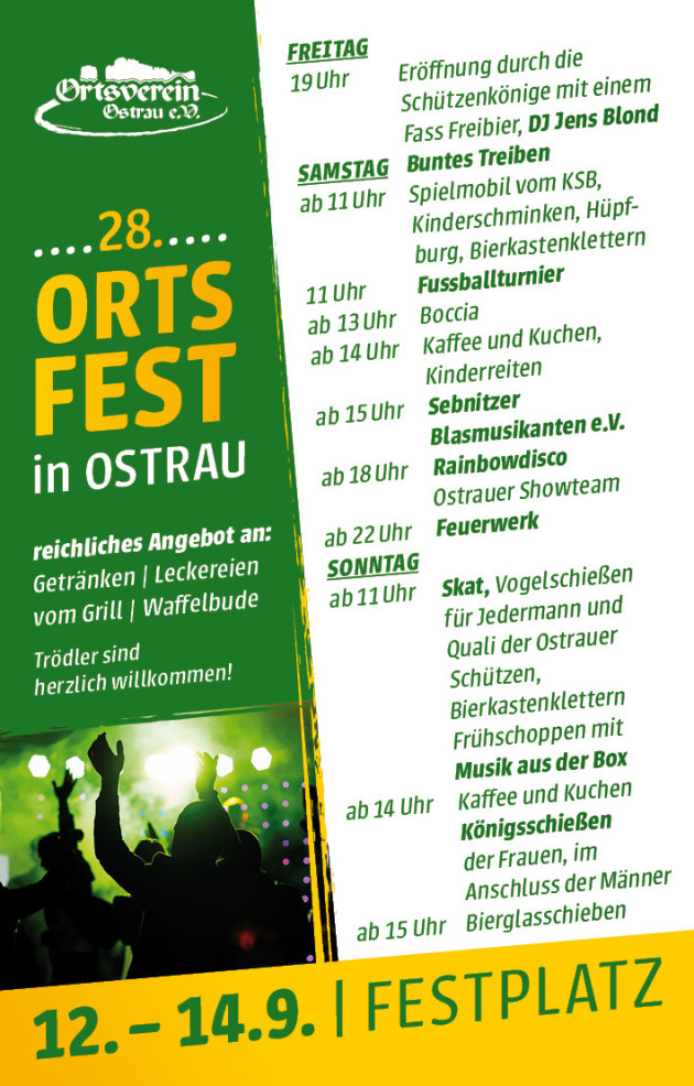 28. Ortsfest Ostrau