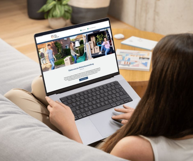 Wohnsitz online anmelden