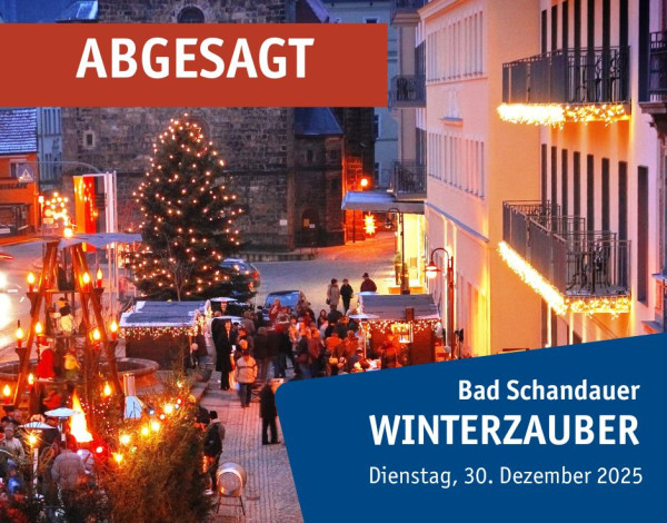 Winterzauber 2025 abgesagt